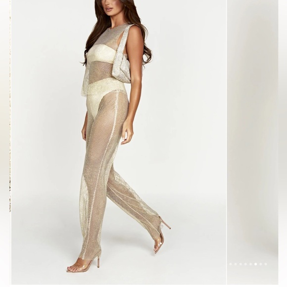 Meshki Emerson Diamante pants and top set - Picture 1 of 6